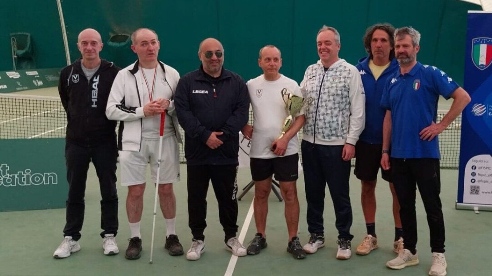 Campionato Blind Tennis: Pierri e Daga fanno centro. Ora i Tricolori